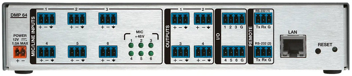 Extron DMP 64 6x4 Digital Matrix Processor Audio Signal Processing Extron