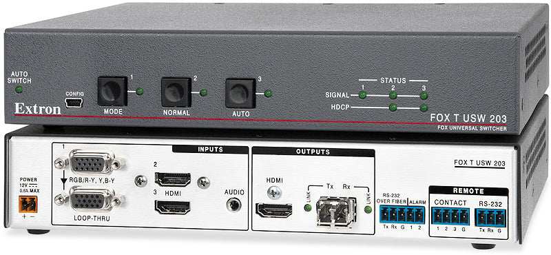 Extron FOX T USW 203 Fiber Optic Transmitter Fiber Optic Transmitter Extron