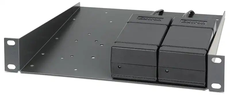Extron 1U Basic Half Rack Shelf, gray System HRB 109 Racks Extron