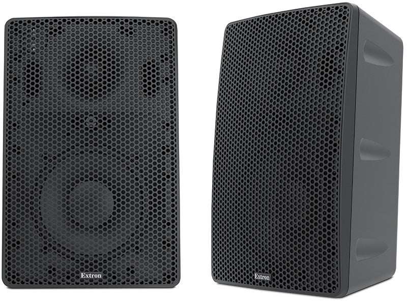 Extron SM 26T 6.5" Two-Way Surface Mount Speakers with 70/100 V Transformer White (Pair) Speakers Extron