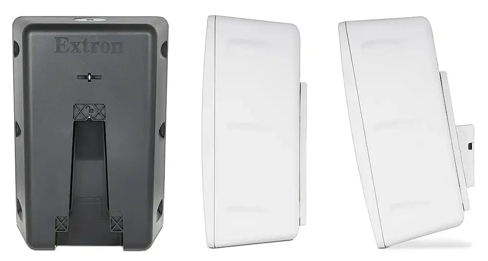 Extron SM 28T 8" Two-Way Surface Mount Speakers with 70/100 V Transformer White (Pair) Speakers Extron