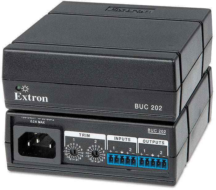 Extron BUC 202 Bidirectional RS-232 and IR Converter Audio Signal Processing Extron
