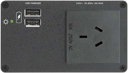 Extron AC+USB 200 Series Power Module UK (1) AC & (2) USB Outlets power supply Extron