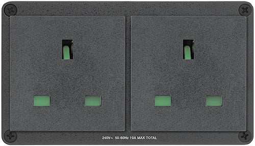 Extron Cable Cubby Power Module (2) Brazil Outlets Power Extron