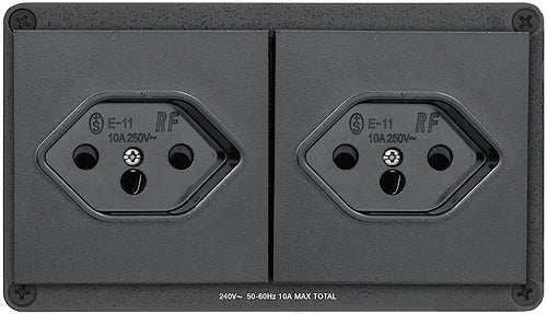 Extron Cable Cubby Power Module (2) Brazil Outlets Power Extron