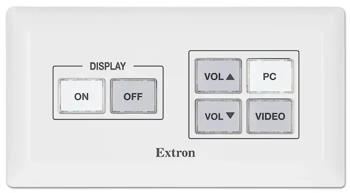 Extron MLC 55 RS EU RS-232 and IR Control MediaLink Controllers control Extron