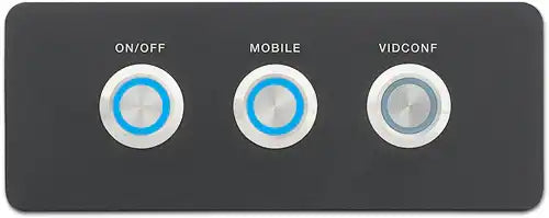 Extron CCR 30 Cable Cubby Retractor 30 Enclosure Three LED switches, black Audio & Video Cables Extron