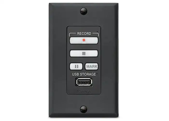 Extron RCP 101 Remote Control Panel SMP Series Remote Control Panel – MK Mount Audio & Video Cables Extron