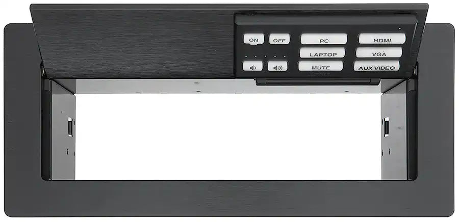 Extron EBP 1200C eBUS Button Panel eBUS Cable Cubby - Black, AC Module Not Included mount boxes Extron
