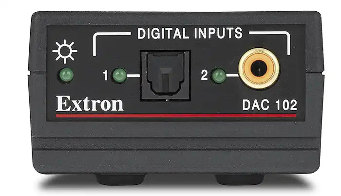 Extron DAC 102 Digital to Analog Audio Converter Audio Signal Processing Extron