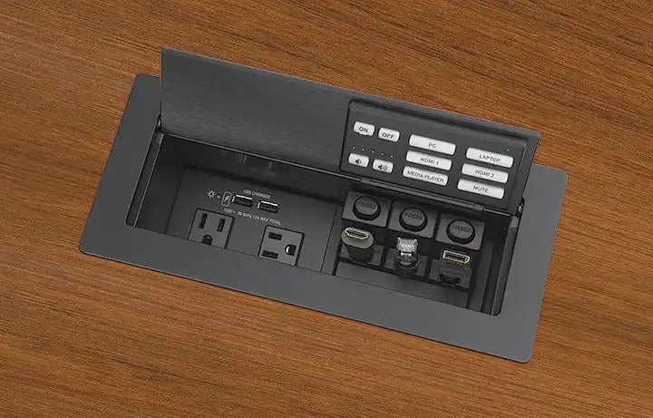 Extron NBP 1200C Network Button Panel NBP Cable Cubby - Br Alum, AC Module Not Included Audio & Video Cables Extron