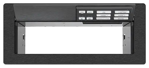 Extron NBP 1200C Network Button Panel NBP Cable Cubby - Br Alum, AC Module Not Included Audio & Video Cables Extron