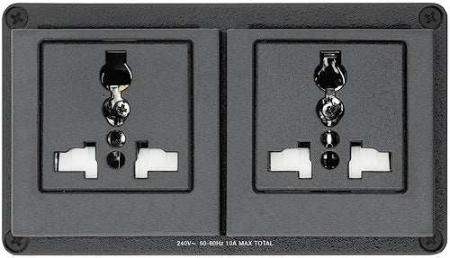 Extron Cable Cubby Power Module (2) Brazil Outlets Power Extron