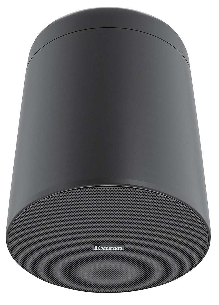 Extron SF 28PT 8" Pendant Speaker with 70/100 V Transformer Black (Pair) Speakers Extron