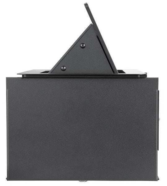 Extron Hideaway HSA 400 Series Surface Access Enclosure Multi-Region - Black Anodized Audio & Video Cables Extron