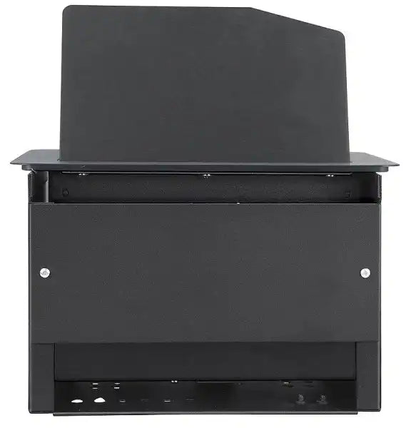 Extron Hideaway HSA 400 Series Surface Access Enclosure Multi-Region - Black Anodized Audio & Video Cables Extron