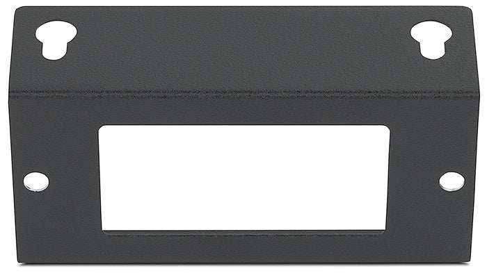 Extron TMK 110D Single-Gang Table Mount Kit with Decora Faceplate - Black Audio & Video Cables Extron