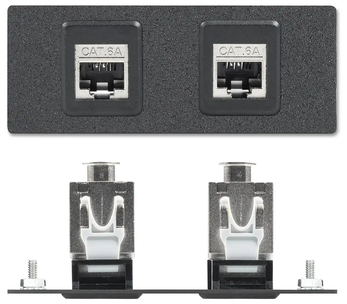 Extron Two XTP DTP Punch Down Jacks mount boxes Extron