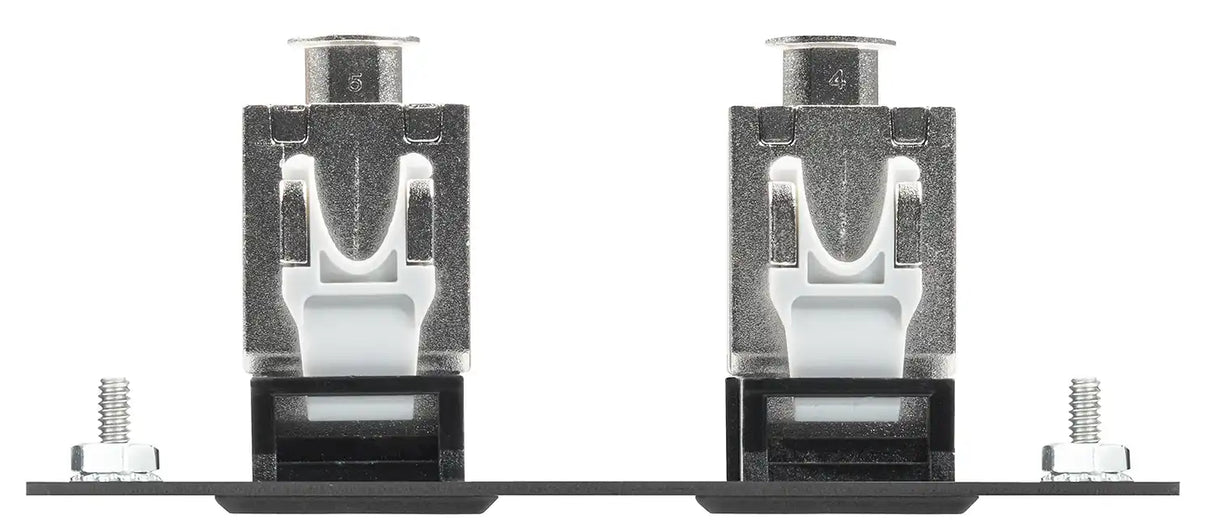Extron Two XTP DTP Punch Down Jacks mount boxes Extron