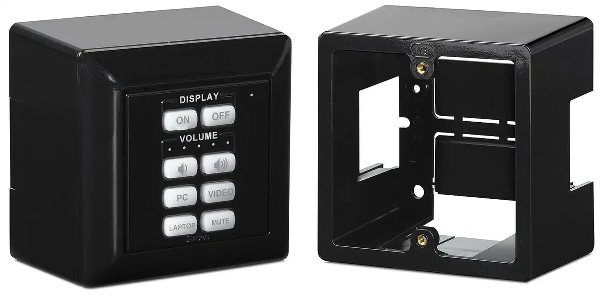 Extron EWB 212 External Wall Boxes Two-gang; Black Video Wall Extron