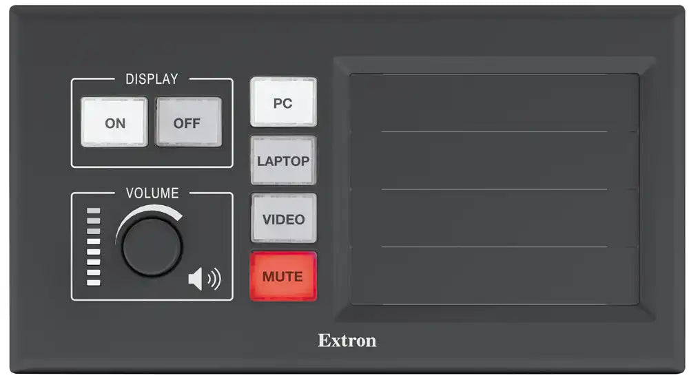 Extron MLM 100 AAP Four-Gang Wall Mounting Kit mount boxes Extron