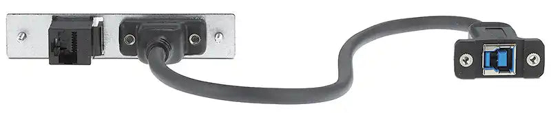 Extron USB3AFBF10RJ45FFB USB-A to USB-B Pigtail & RJ-45 Barrel AAP Module Audio & Video Cables Extron