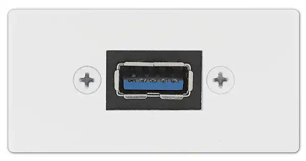 Extron USBBF2USBAFP USB-A Female to USB-B Female on 10" Pigtail Flex55 Module Black Audio & Video Cables Extron