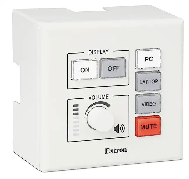 Extron EWB 112 External Wall Box Two-gang, White mount boxes Extron