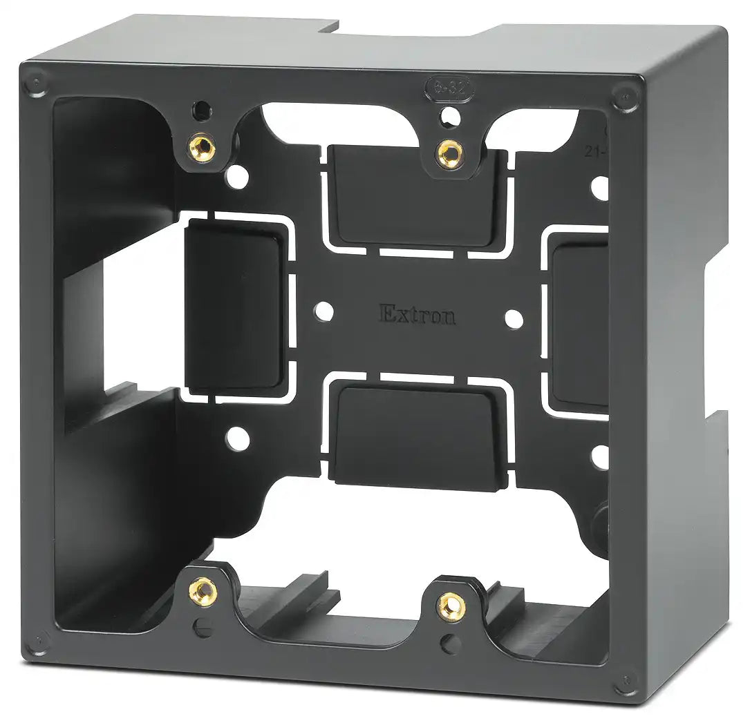 Extron EWB 112 External Wall Box Two-gang, White mount boxes Extron