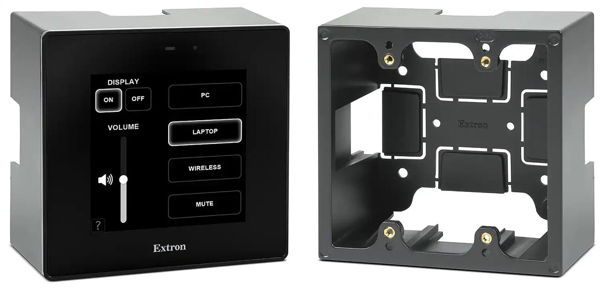 Extron EWB 112 External Wall Box Two-gang, White mount boxes Extron