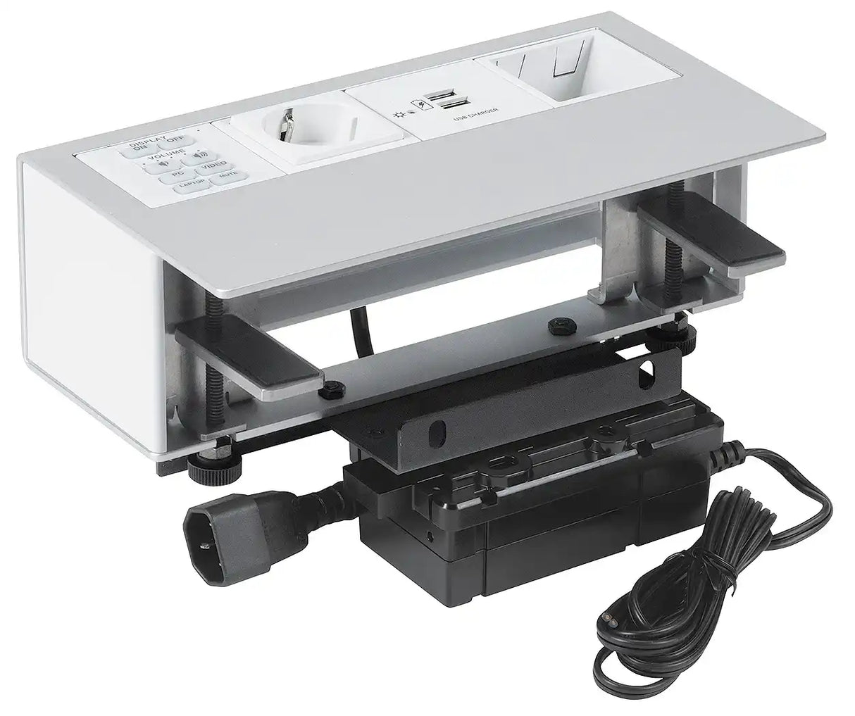 Extron Cable Cubby F55 Edge Enclosure One Retractor Bracket Kit for Cable Cubby F55 Edge mount boxes Extron