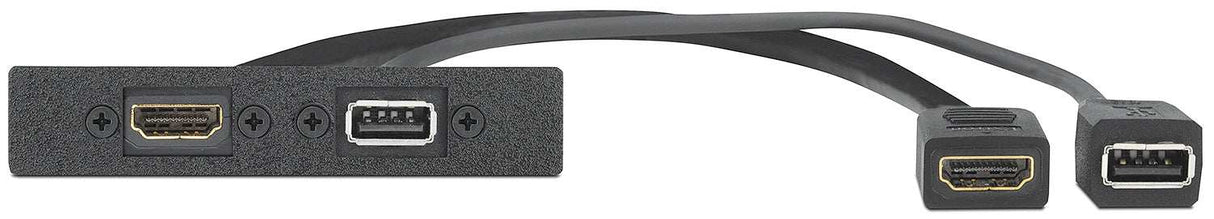 Extron 1HDMIF1USBA2FP HDMI & USB-A Pigtail AAP Module Black Audio & Video Cables Extron