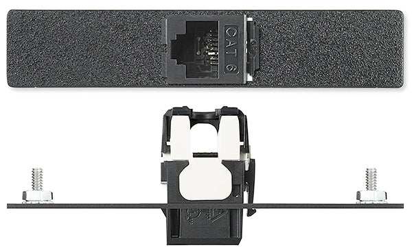 Extron AAP1RJ45FFBCAT6LXCS One RJ-45 Female to Punch Down - CAT 6 AAP Module Black Audio & Video Cables Extron