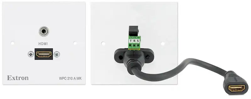 Extron WPC 210 A MK gang - White Wallplate mount boxes Extron