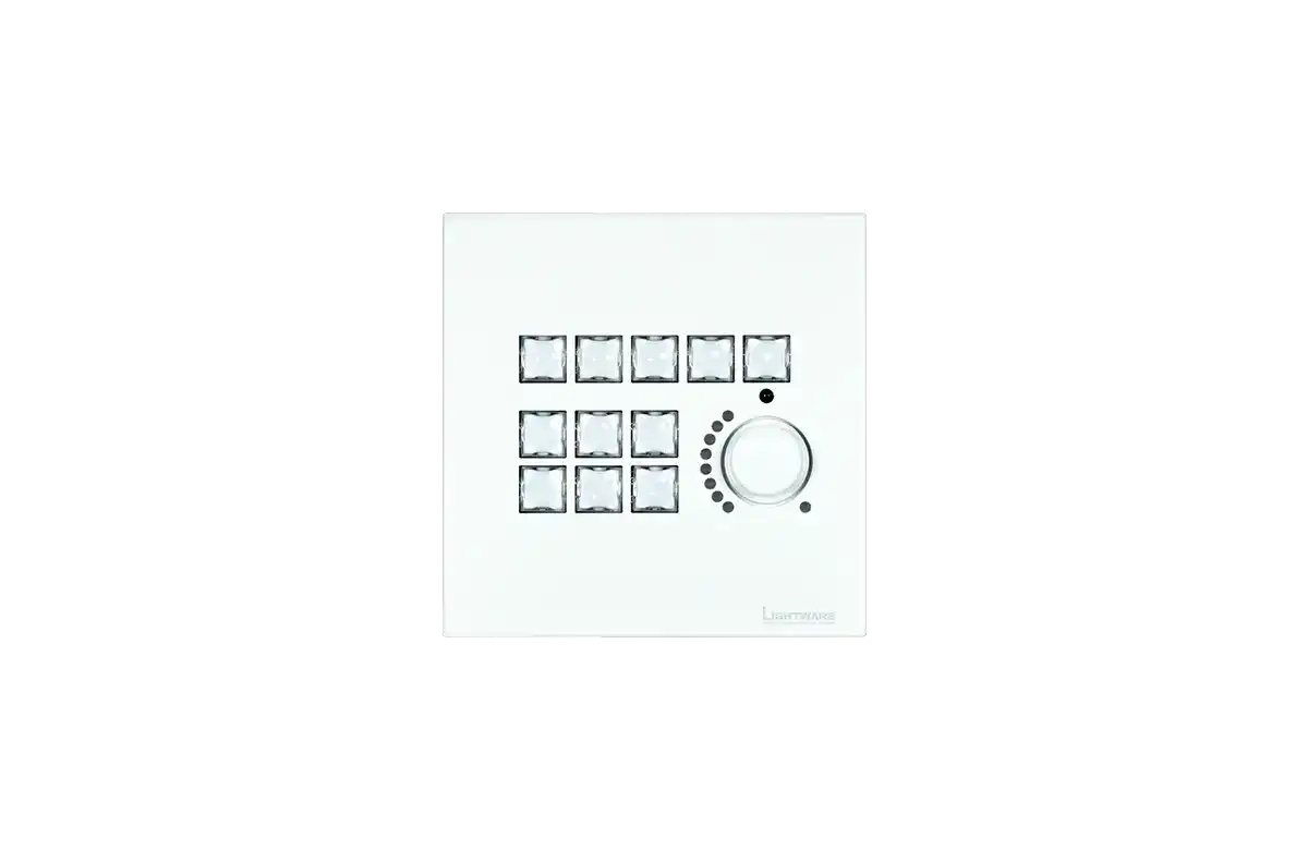 Lightware RAP-B511-EU-W Room Automation Panel (EU, White) Video Conferencing LightWare