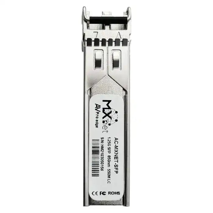 AVPro Edge 1.25G Multimode SFP LC Module, 1000Base-SX Fiber Transceiver, 850nm, 550m Video Transmitters AVPro Edge