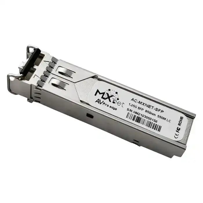 AVPro Edge 1.25G Multimode SFP LC Module, 1000Base-SX Fiber Transceiver, 850nm, 550m Video Transmitters AVPro Edge