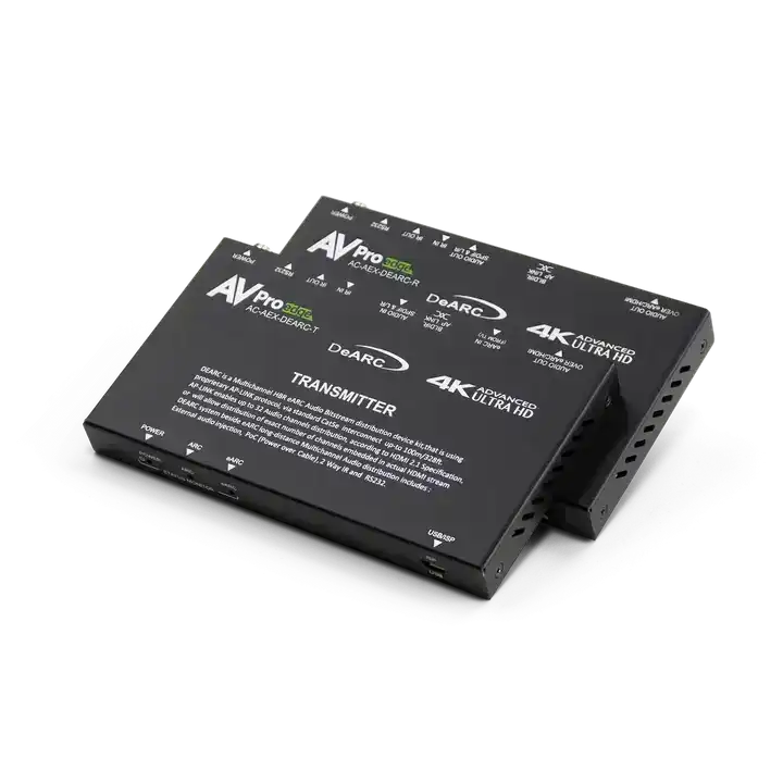 AVPro Edge Point to Point audio extender using eARC over a single category cable Video Transmitters AVPro Edge