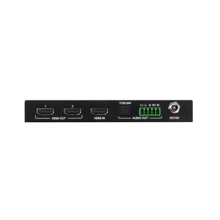AVPro Edge 48Gbps HDMI scaling distribution amplifier with one input, dual outputs Video Transmitters AVPro Edge