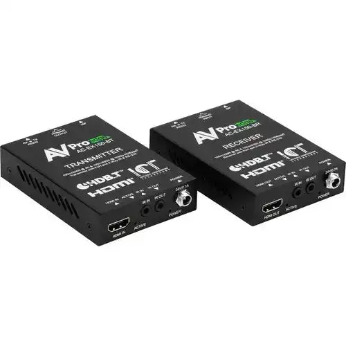 AVPro Edge Weatherproof HDBaseT (CAT6) RECEIVER ONLY. ICT 18G, 70m 4K (100m HD) Slim Extender with I-Pass, Bi-Directional Power, RS232, IR - ICT for full HDR/HDMI Pass-Through. Full HDR, 4K60 4:4:4. Video Transmitters AVPro Edge