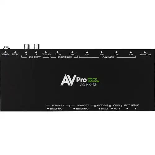 AVPro Edge 8K 4x2 HDMI Matrix Switcher - Handling up to 40Gbps signals with built-in downscaling for legacy devices Video Transmitters AVPro Edge