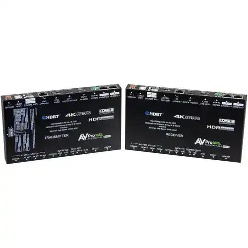 AVPro Edge Rack mounting system for Transceiver and Control Box--includes (2) two blanks Video Transmitters AVPro Edge