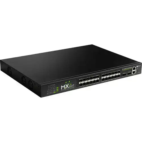 AVPro Edge 24X 10G SFP+ Stackable Managed Switch with Two 40G QSFP+ Video Transmitters AVPro Edge