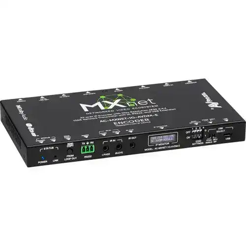 AVPro Edge MXnet Evolution II AV-over-IP Encoder with Dante encoding Video Transmitters AVPro Edge