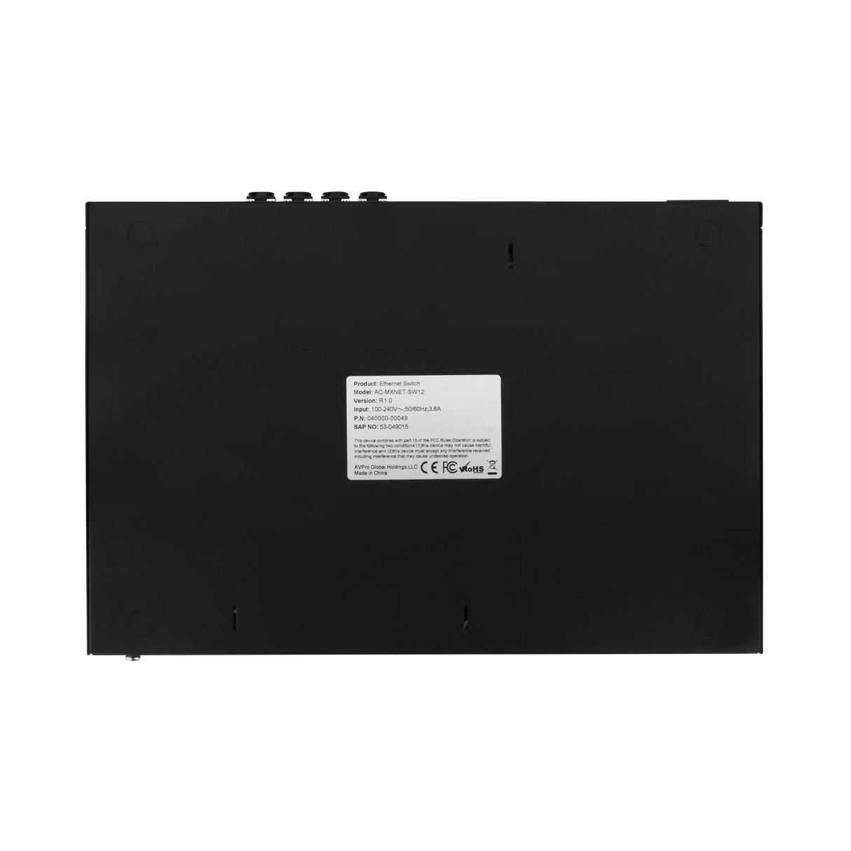 AVPro Edge 12 port network switch built as a part of the MXNET Ecosystem. Video Transmitters AVPro Edge
