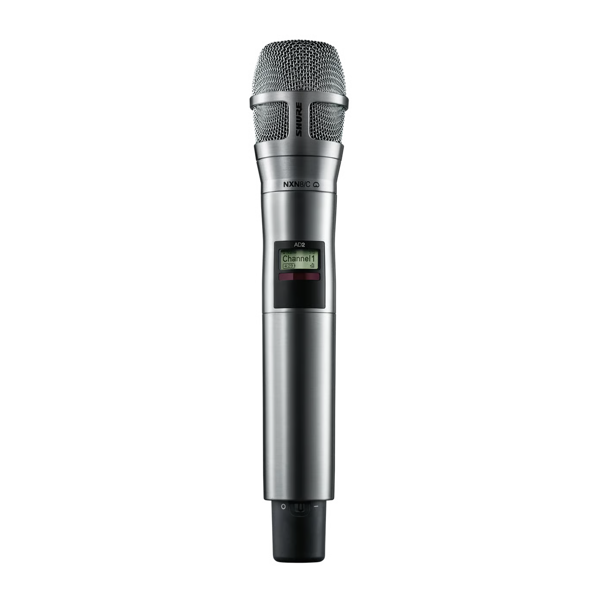 Shure AD2/N8C Handheld Wireless Microphone Transmitter with Nexadyne™ 8/C Cardioid Dynamic Capsule (G57: 470–608 + 614–616 MHz) Microphones Shure