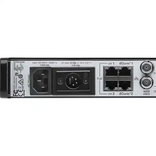 Shure AD4QNP Quad-Channel Axient Digital Wireless Receiver (C Band) Microphones Shure