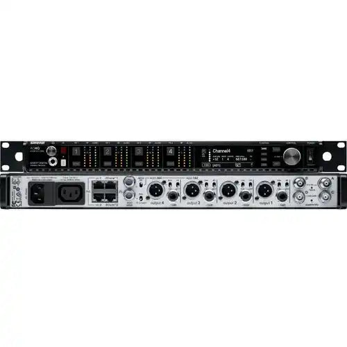 Shure AD4Q-DC Axient Digital Four-Channel Wireless Receiver Microphones Shure