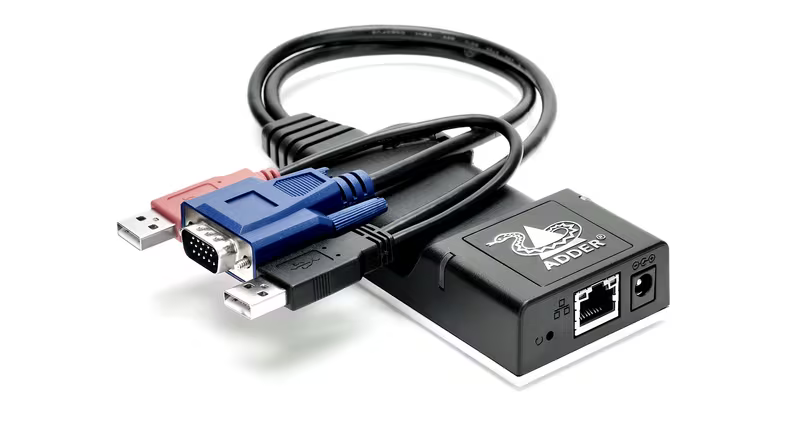 AdderLink Infinity 100T VGA - ZeroU USB-Powered IP KVM Transmitter for VGA Video Extension Video Transmitters Adder Technology
