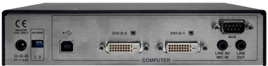 AdderLink Infinity ALIF2002T-US - Dual-Head DVI USB Audio KVM Transmitter for Secure IP Extension KVM Switches Adder Technology